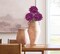 3Pcs Fake Mums Flowers Purple Artificial Chrysanthemum Flowers Silk Long Stem Floral Arrangements Bouquets Faux Spider Mum Flower Pincushion Flower Bush Spring Home Decor